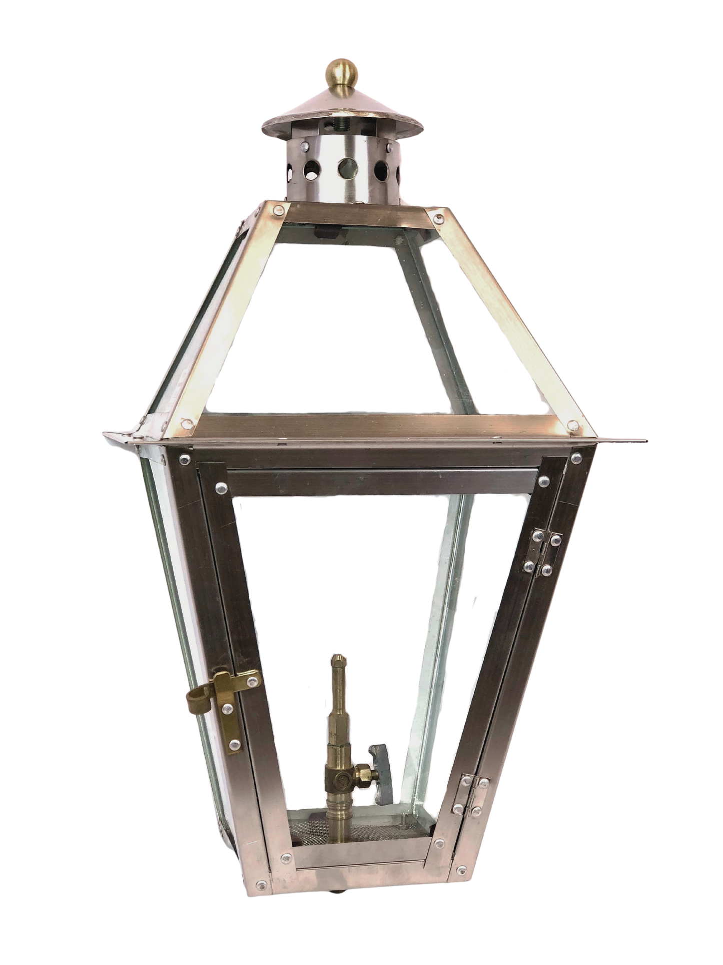 New Orleans Styled - Iron Stone Gas Lanterns
